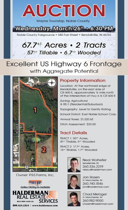 Ranch Property in Noble County, Indiana