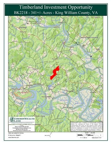 Property in King William County, Virginia