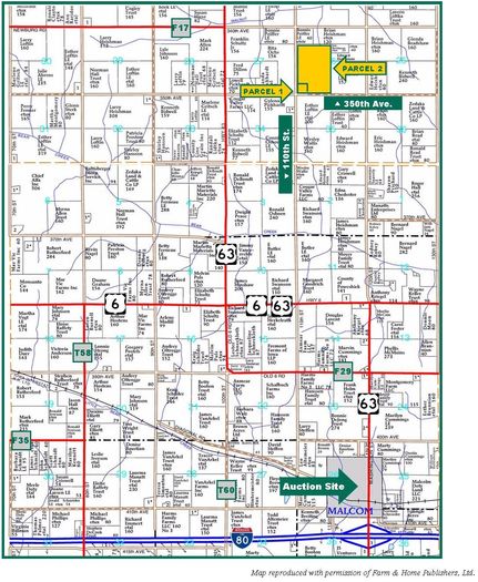 Property in Poweshiek County, Iowa