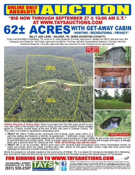 Ranch Property in Overton County, Tennessee