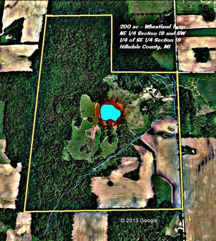 Ranch Property in Hillsdale County, Michigan