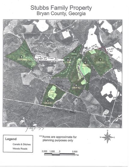 Farm Property in Bryan County, Georgia