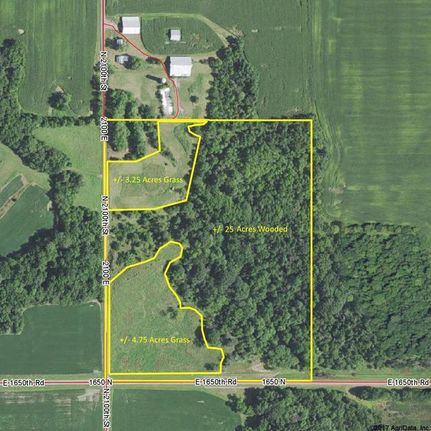 Undeveloped Land in Edgar County, Illinois