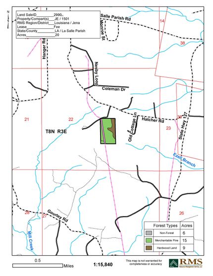 Farm Property in LaSalle Parish, Louisiana