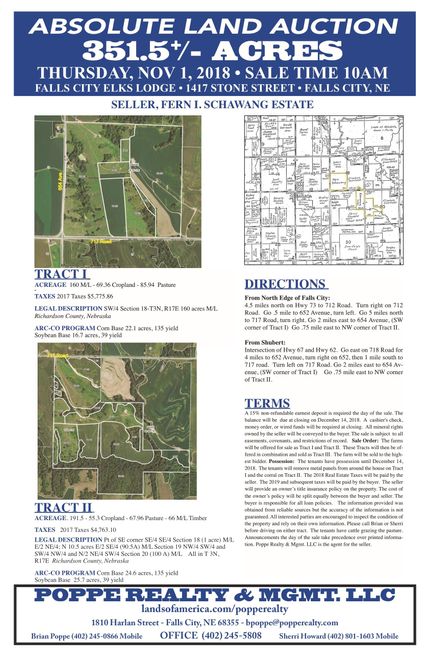 Farm Property in Richardson County, Nebraska