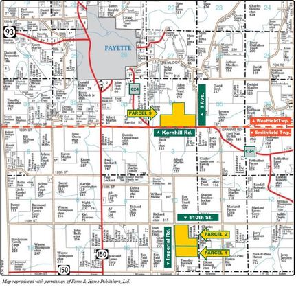 Property in Fayette County, Iowa