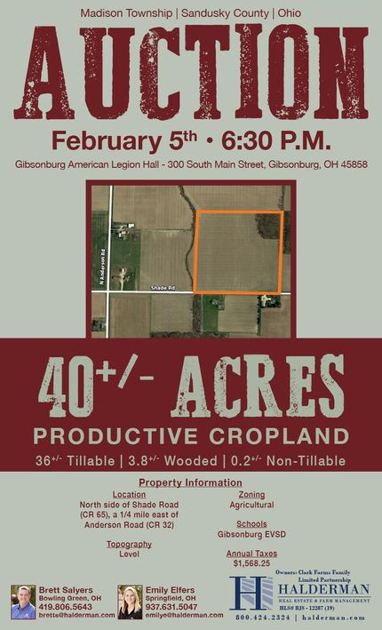 Farm Property in Sandusky County, Ohio