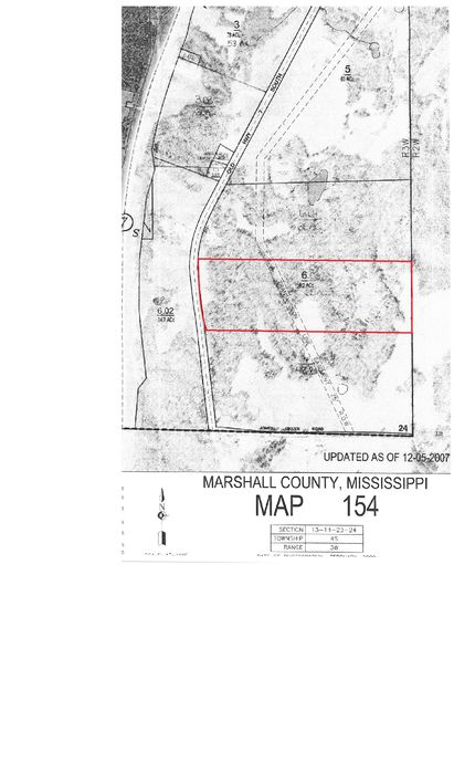 Residential Property in Marshall County, Mississippi