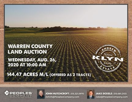 Farm Property in Warren County, Iowa