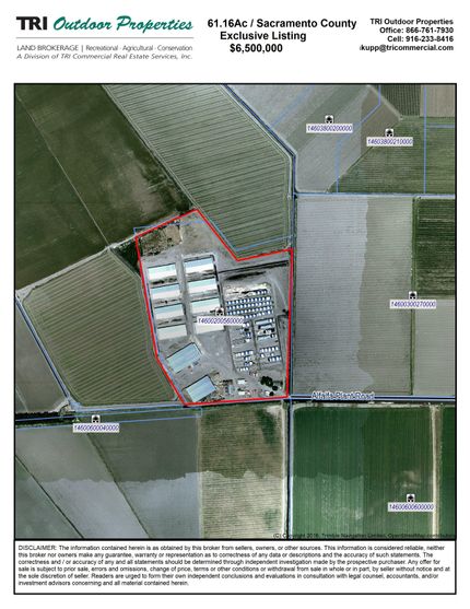 Farm Property in Sacramento County, California