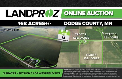 Farm Property in Dodge County, Minnesota