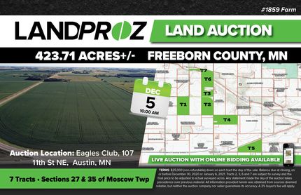 Property in Freeborn County, Minnesota
