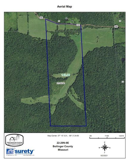 Farm Property in Bollinger County, Missouri