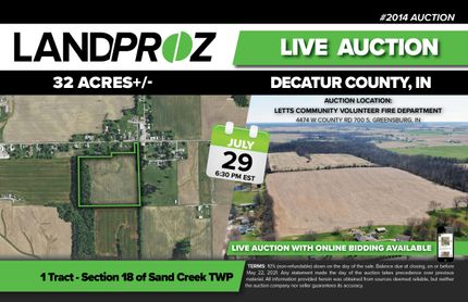 Farm Property in Decatur County, Indiana