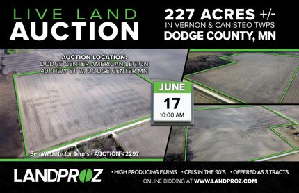 Farm Property in Dodge County, Minnesota