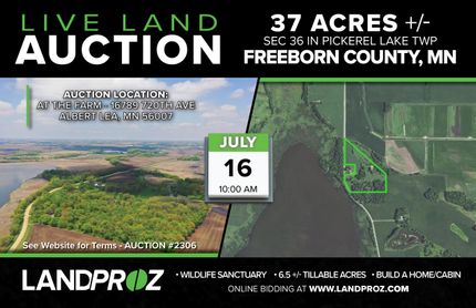 Recreational Property in Freeborn County, Minnesota