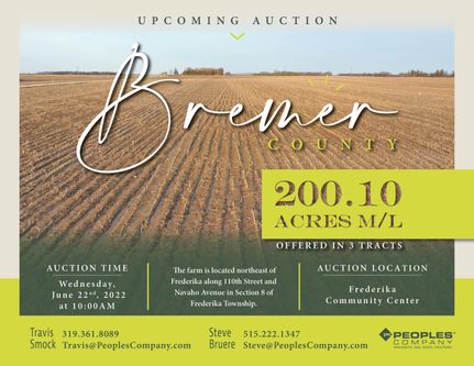 Farm Property in Bremer County, Iowa