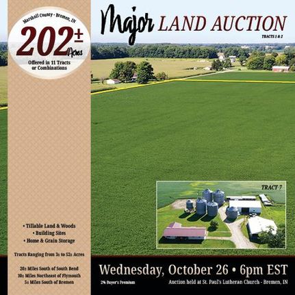 Farm Property in Marshall County, Indiana