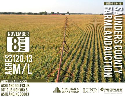 Farm Property in Saunders County, Nebraska