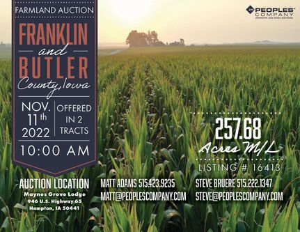 Farm Property in Franklin County, Iowa