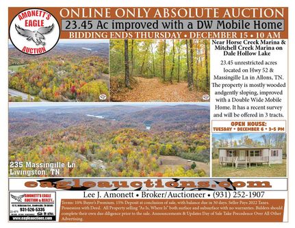 Ranch Property in Overton County, Tennessee