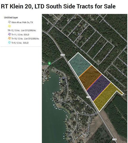 Property for sale in Polk County, Texas