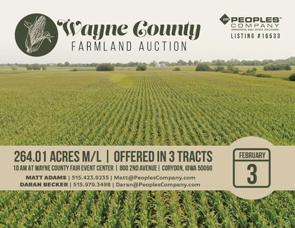 Farm Property in Wayne County, Iowa