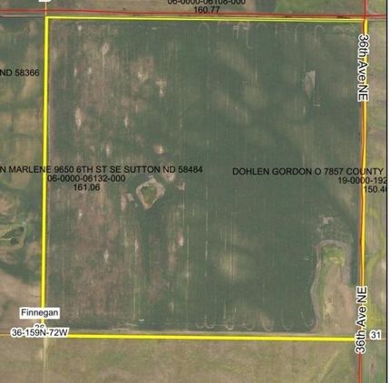 Undeveloped Land in Adams County, North Dakota