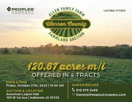 Ranch Property in Warren County, Iowa