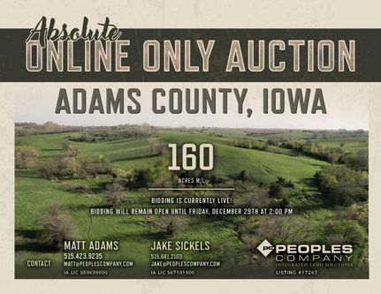 Recreational Property in Adams County, Iowa