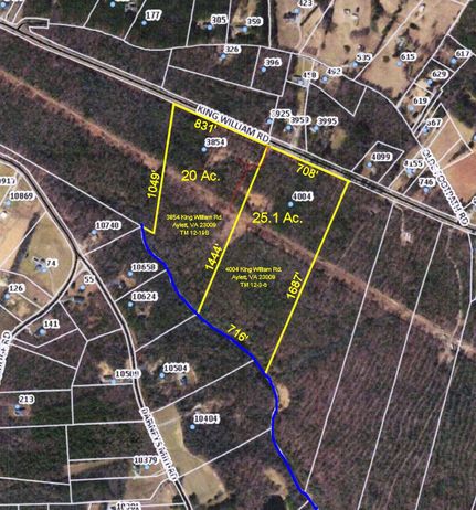 Hunting Land in King William County, Virginia