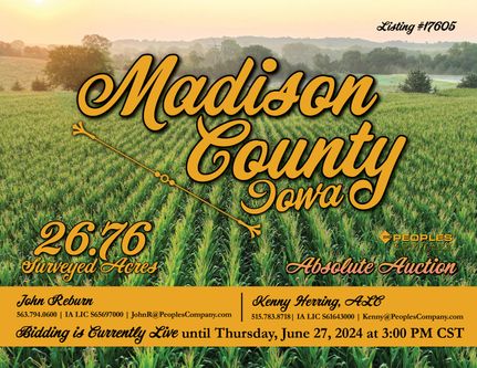 Farm Property in Madison County, Iowa