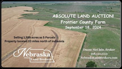 Farm Property in Frontier County, Nebraska