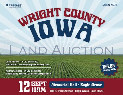 Farm Property in Wright County, Iowa