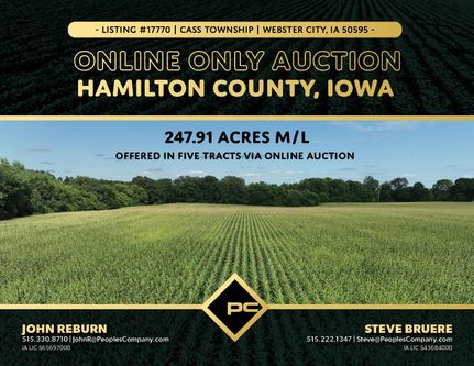 Farm Property in Hamilton County, Iowa