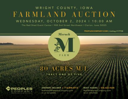 Farm Property in Wright County, Iowa
