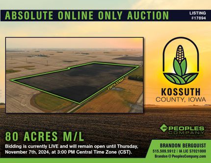 Farm Property in Kossuth County, Iowa