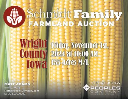 Farm Property in Wright County, Iowa