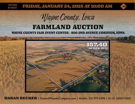 Farm Property in Wayne County, Iowa