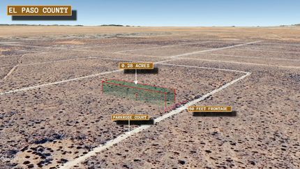 Undeveloped Land in El Paso County, Texas