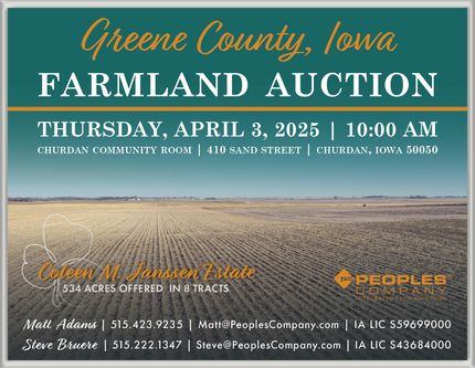 Farm Property in Greene County, Iowa