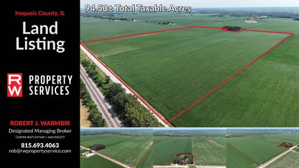 Farm Property for sale in Iroquois County, Illinois