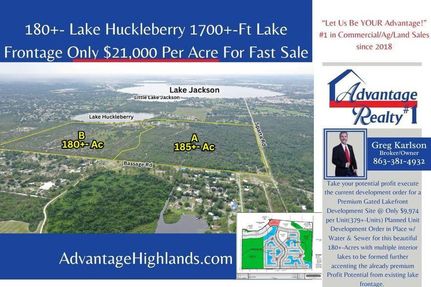 Waterfront Property for sale in Highlands County, Florida