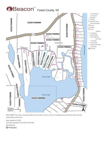 Property for sale in Forest County, Wisconsin