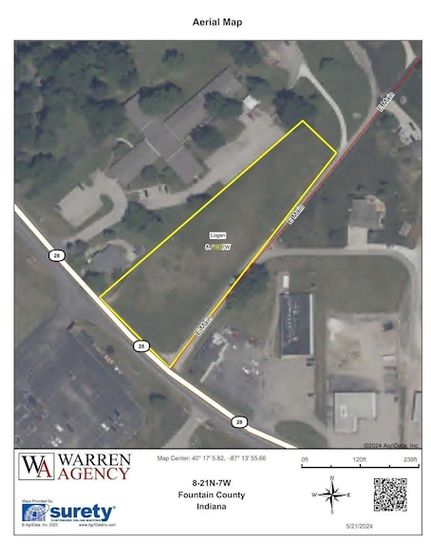 Undeveloped Land for sale in Fountain County, Indiana