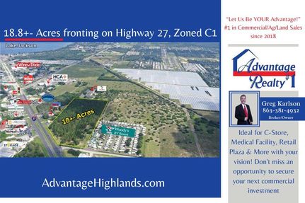 Commercial Property for sale in Highlands County, Florida