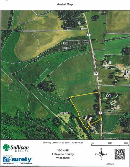 Undeveloped Land for sale in Lafayette County, Wisconsin