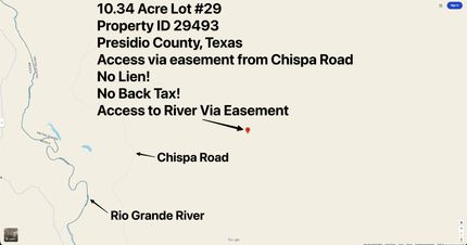 Recreational Property for sale in Presidio County, Texas