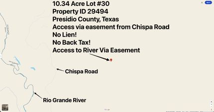 Property for sale in Presidio County, Texas