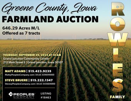 Farm Property in Greene County, Iowa